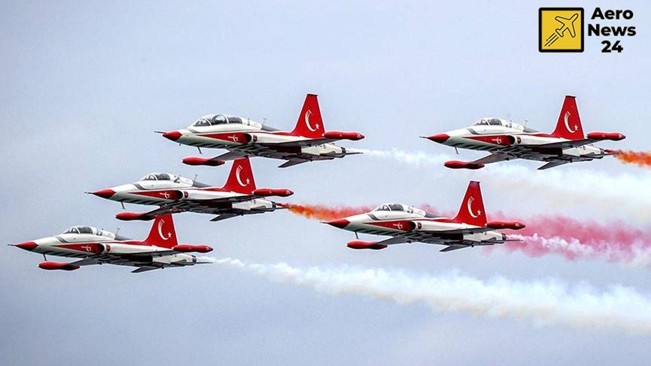 Turkish Stars bereiten sich auf eine atemberaubende Show am Himmel über Mudanya vor