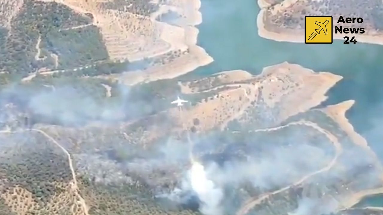 Fire in Seferihisar: 7 Planes and 8 Helicopters Fight Flames
