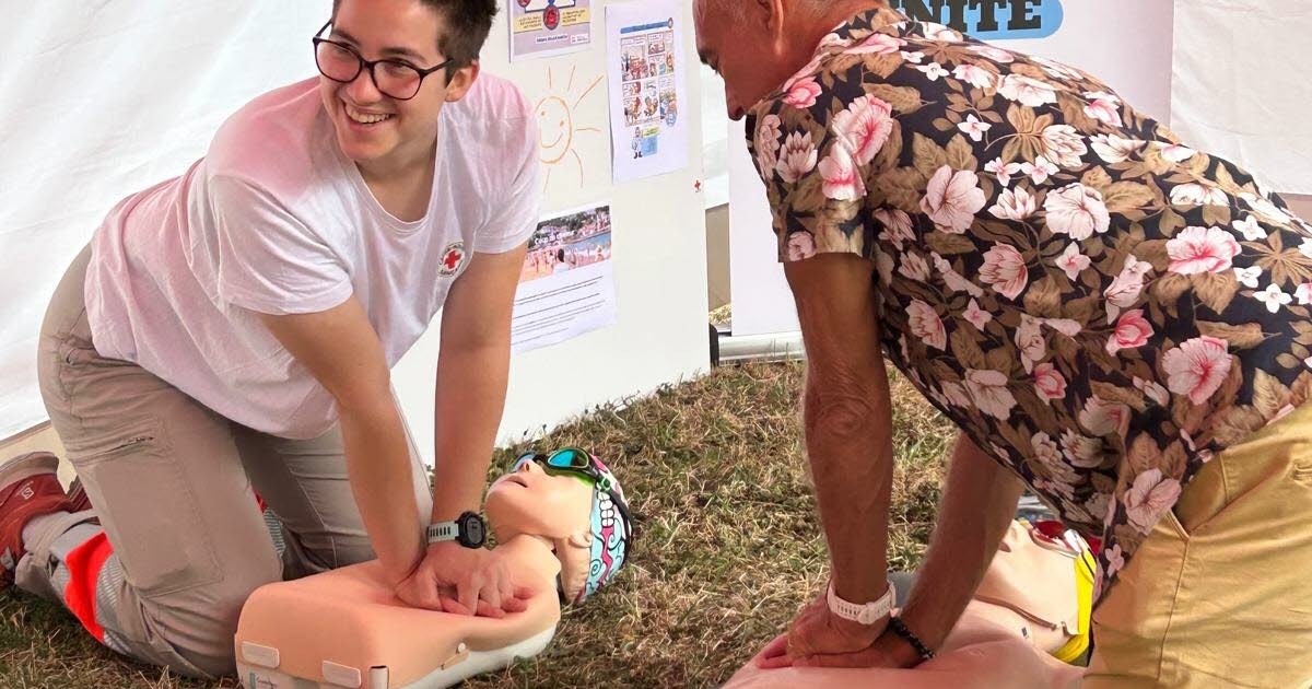 Mulhouse. Formación gratuita en primeros auxilios con la Cruz Roja.