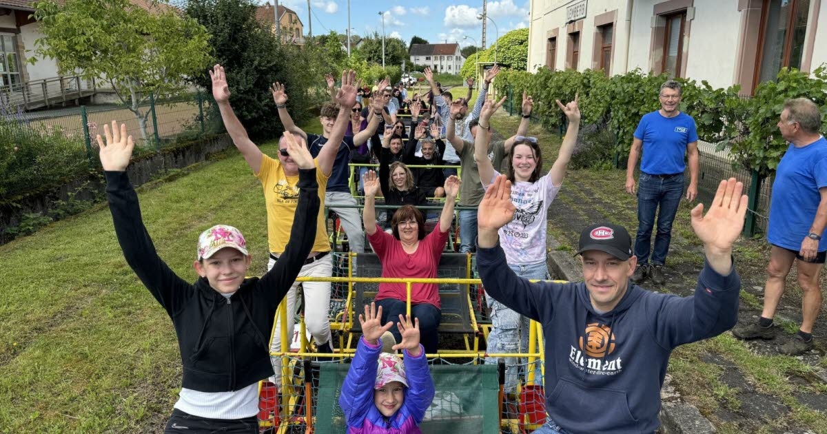 Bitche: Railbike rides on disused railway lines on the summer program