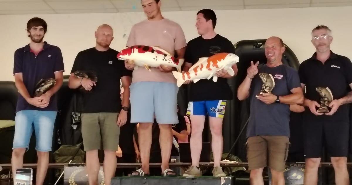 Verdun-Ciel. 352 kg di pesce pescati dai vincitori del carp enduro