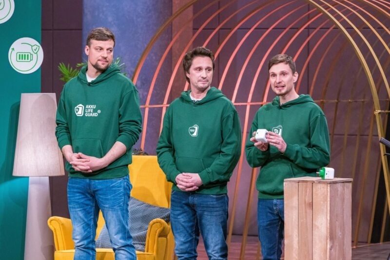 ‘Goodbye Standby’: DHDL-oprichters uit Allgäu overtuigen Dümmel met batterijbesparing