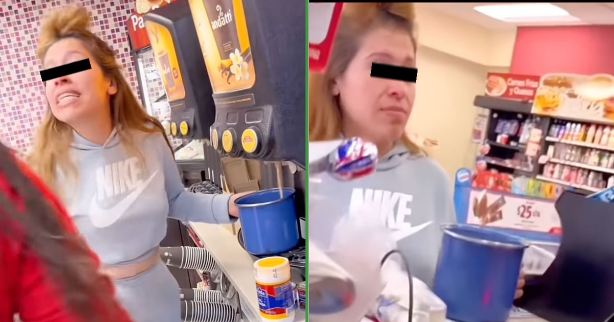 Nasce una "Signora": una donna ha provato a prendere una pentola gigante da Oxxo come se fosse un caffè "piccolo".