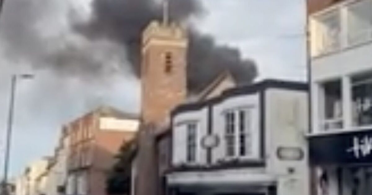 Exeter fire LIVE: Hundreds of homes left without power as huge blaze erupts