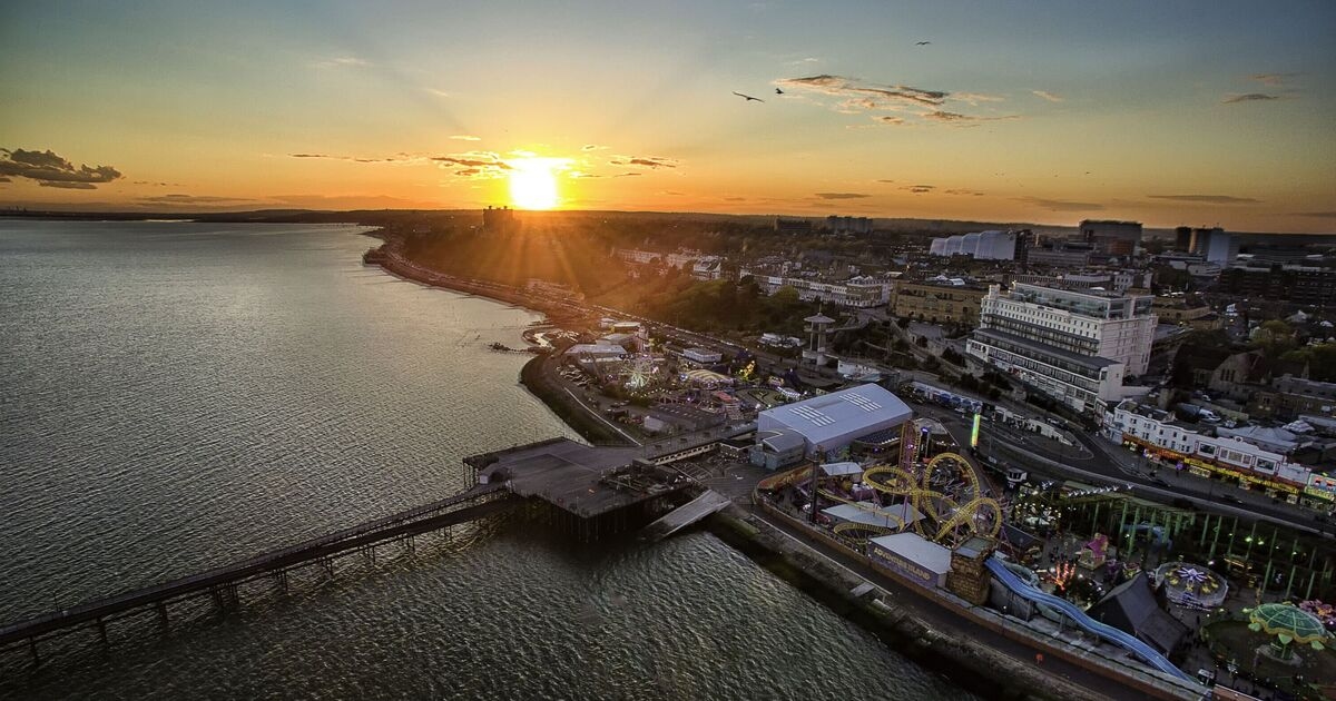 Seaside town with nine beaches named best for beer gardens with 240 hours of sun in May