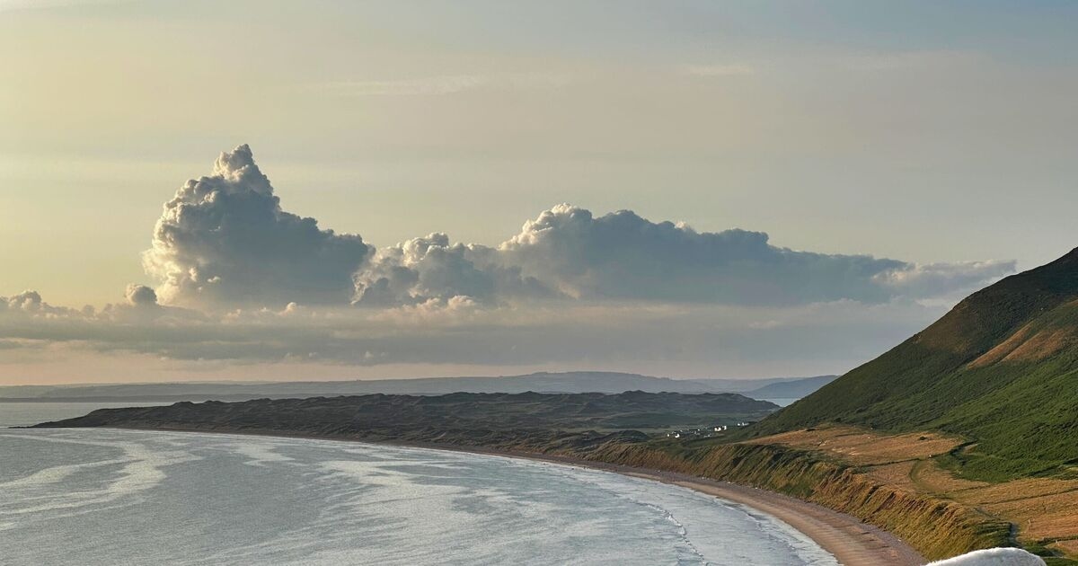„Unvergesslicher“ Strand, der zur Nummer 1 in Großbritannien gekürt wurde, bietet eine spektakuläre Aussicht und sandige Ufer