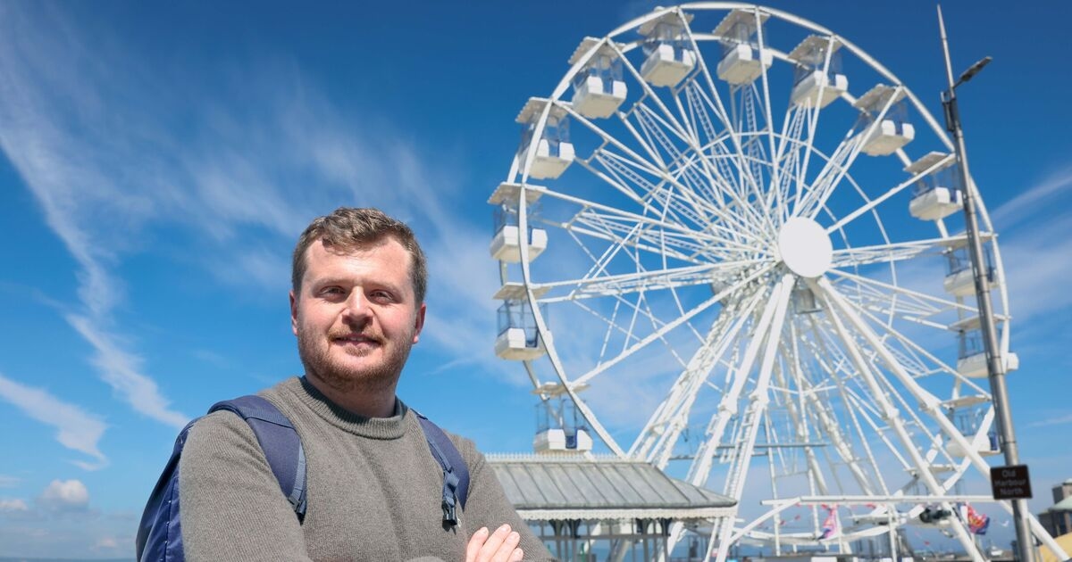 Ich besuchte die Küstenstadt mit dem besten Strand Großbritanniens und eine Sache beeindruckte mich sofort