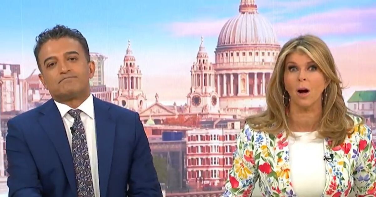 Kate Garraway, da ITV GMB, interrompe o programa para fazer um anúncio de última hora sobre a colega de elenco
