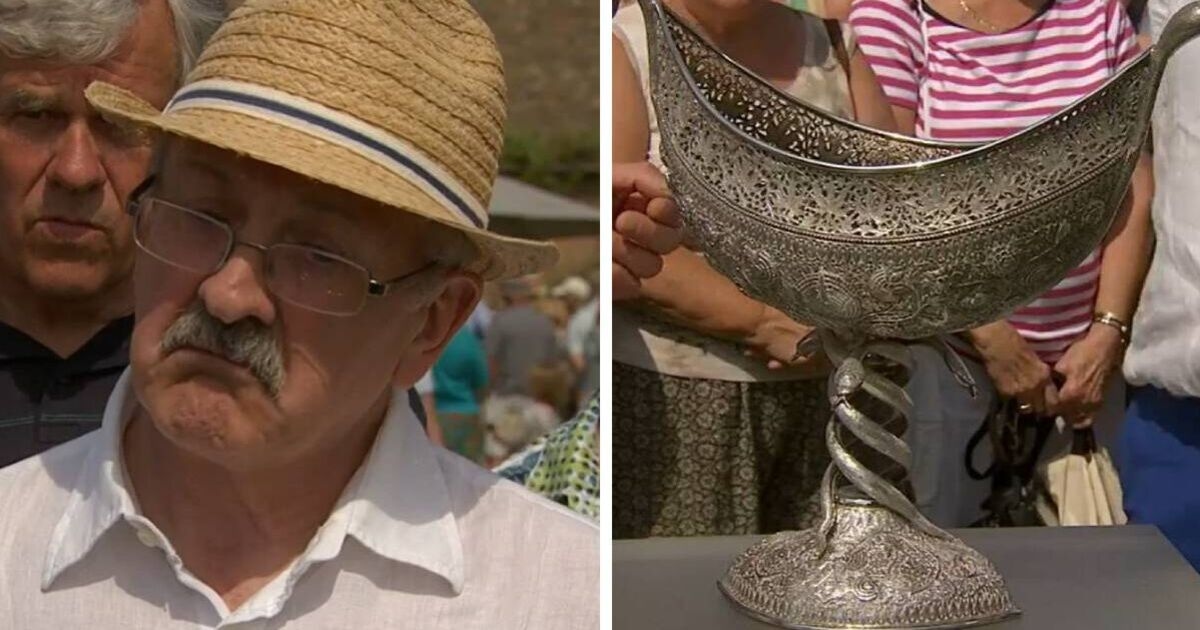Gast der Antiques Roadshow staunt über den enormen Wert einer „unter der Treppe aufbewahrten Schüssel“