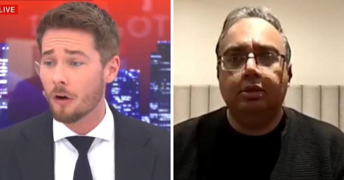 GB News esplode in una furiosa polemica sull'immigrazione mentre il conduttore si infuria: "Non mi interessa!"