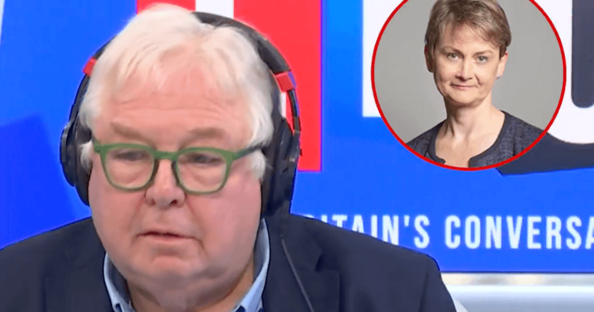 Yvette Cooper została skrytykowana w LBC za pięciokrotną odmowę odpowiedzi na łatwe pytanie