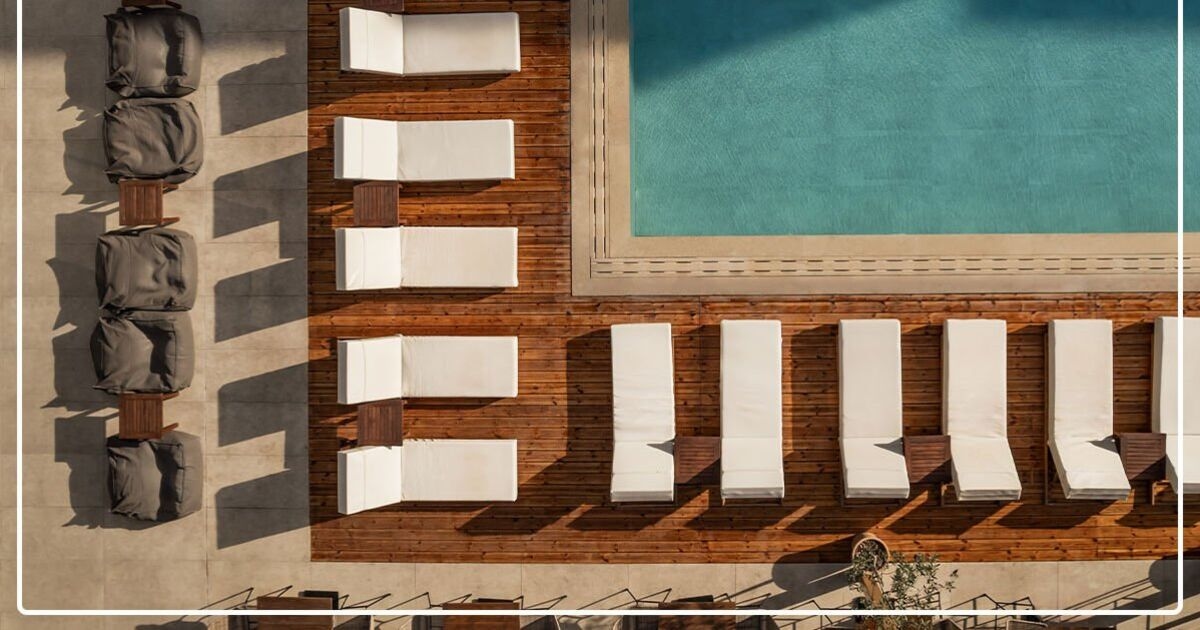 Ten stylowy hotel na Krecie udowadnia, że ​​nie trzeba wydawać fortuny, aby spędzić fajne wakacje