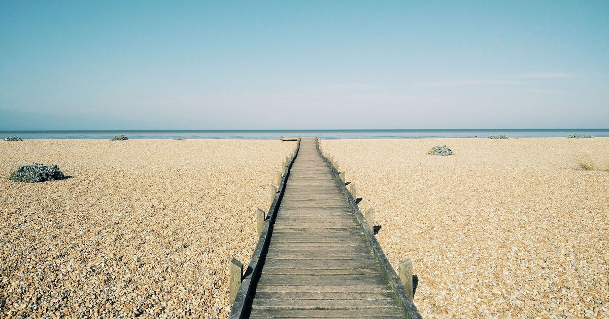 I visited 1 seaside all the time growing up — it's beautiful and just 2 hours from London