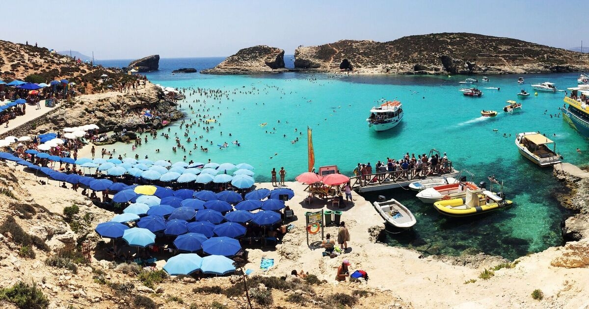 Pânico em Malta com bela ilha invadida por 10.000 turistas por dia