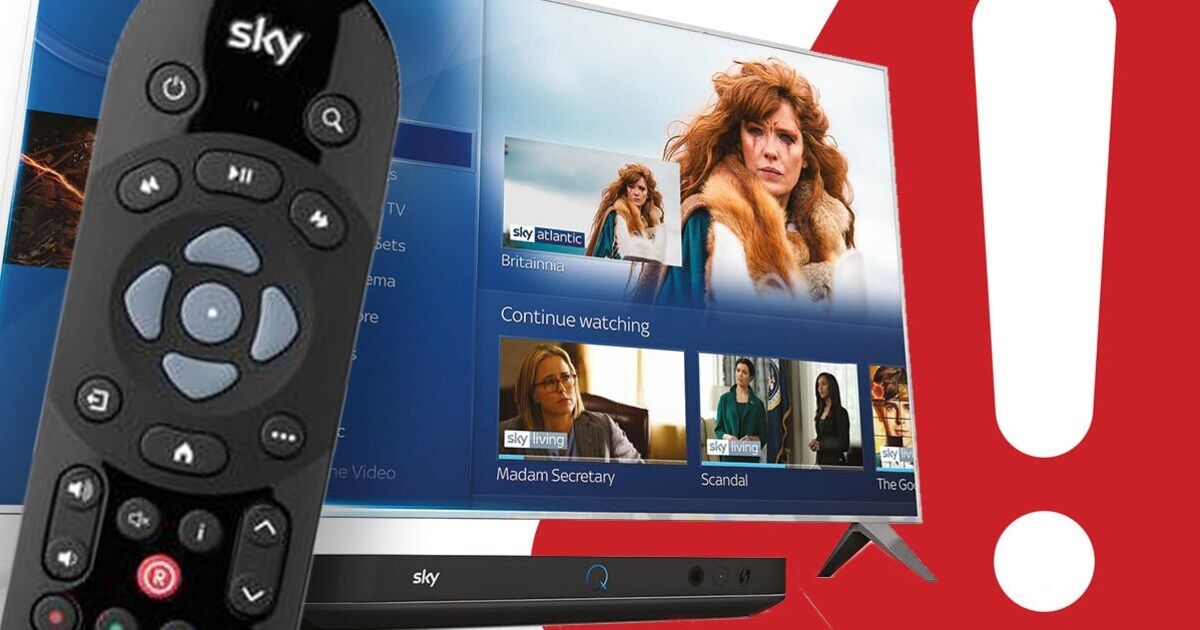 Sky TV hala yayında değil, İngiltere'deki evler televizyon izleyemedikleri için şikayet ediyor
