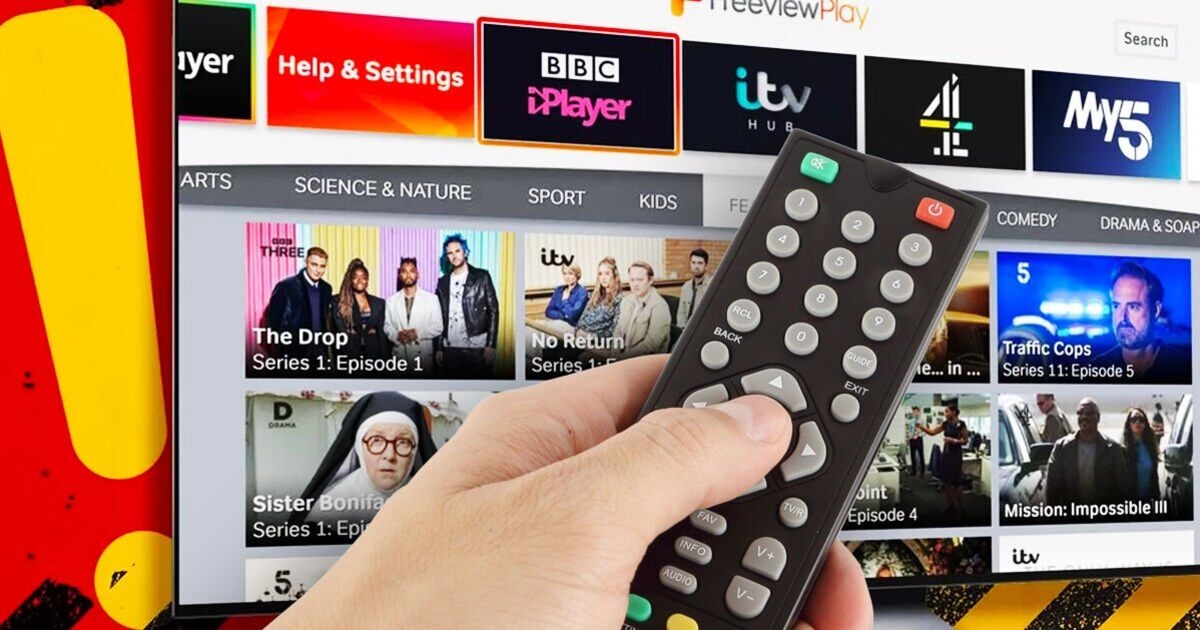 Everyone with Freeview must make simple check today or risk TV channel blackout