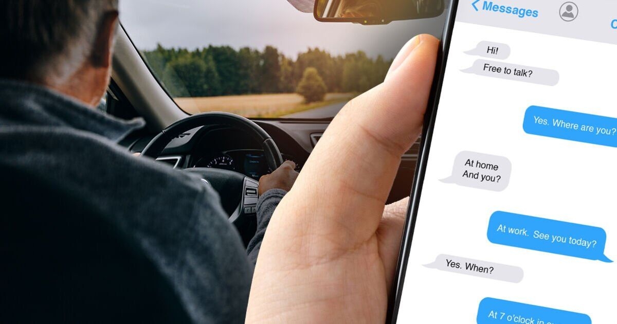 Britische Autofahrer erhalten eine dringende SMS-Benachrichtigung mit der Aufforderung: „Nicht klicken“