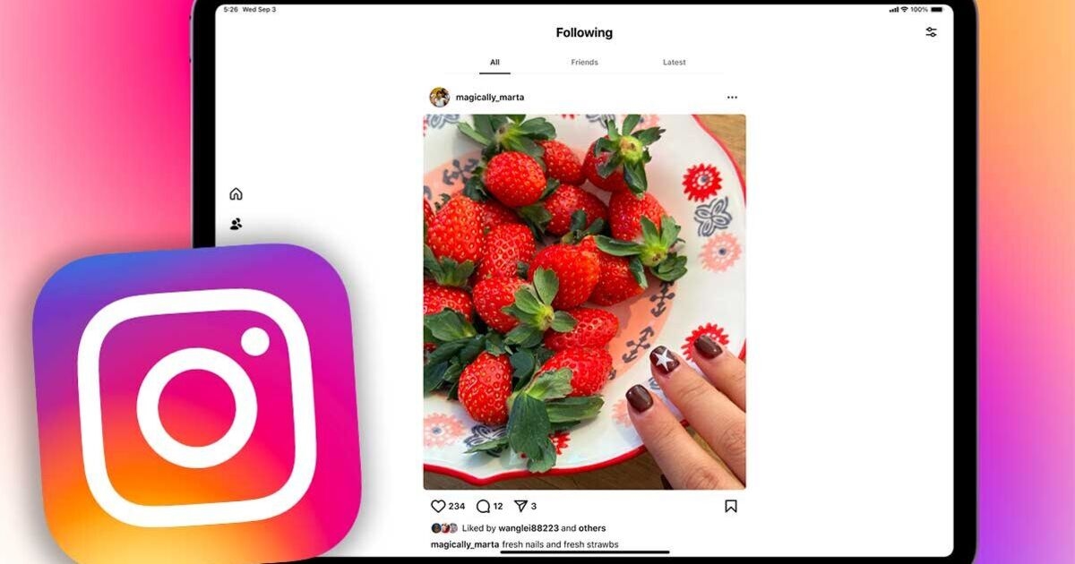 Non è un'esercitazione: Instagram è finalmente disponibile come app per iPad