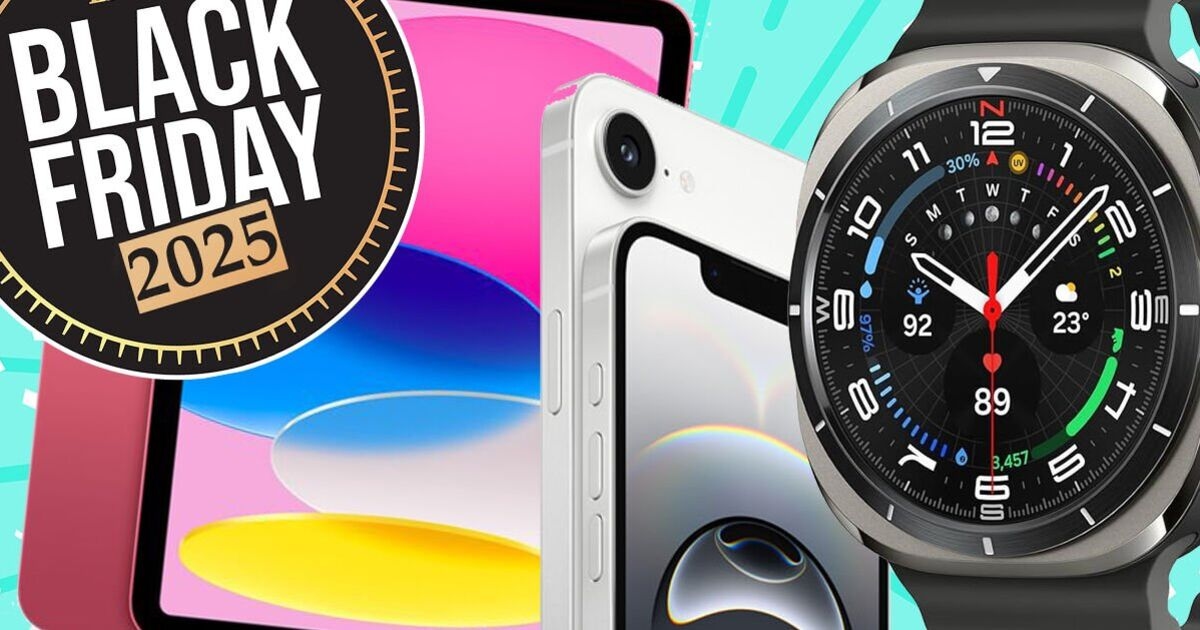 Najlepsze oferty na Czarny Piątek – zdobądź tanie iPady, telewizory za 89 funtów i szerokopasmowy internet za darmo