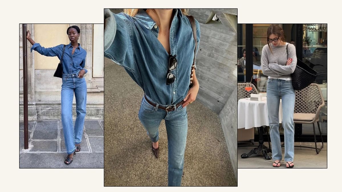Is It Just Me, or Is Every Cool Girl Wearing This Denim Trend Instead of Baggy Jeans?