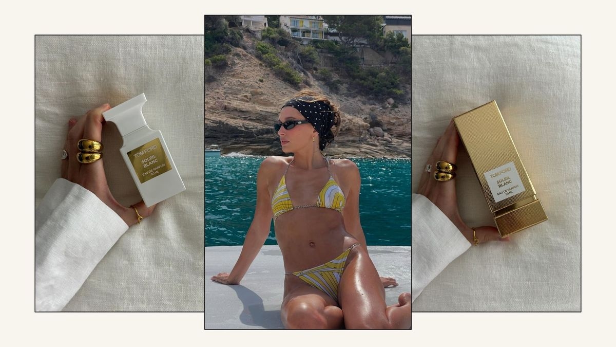 Este perfume icônico de verão sempre traz à tona meu alter ego de festa em iate e passeio por ilhas