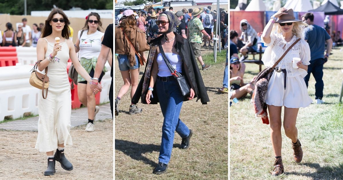 A moda dos festivais está de volta — veja as celebridades mais bem vestidas no Glastonbury 2025