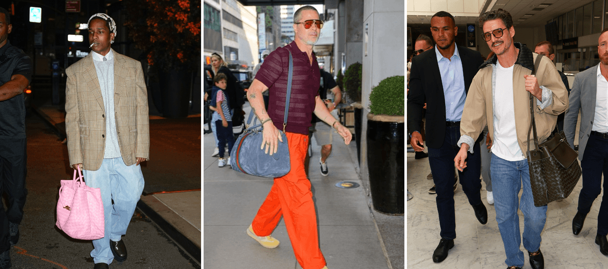Es oficial: el bolso extragrande para hombre llegó para quedarse