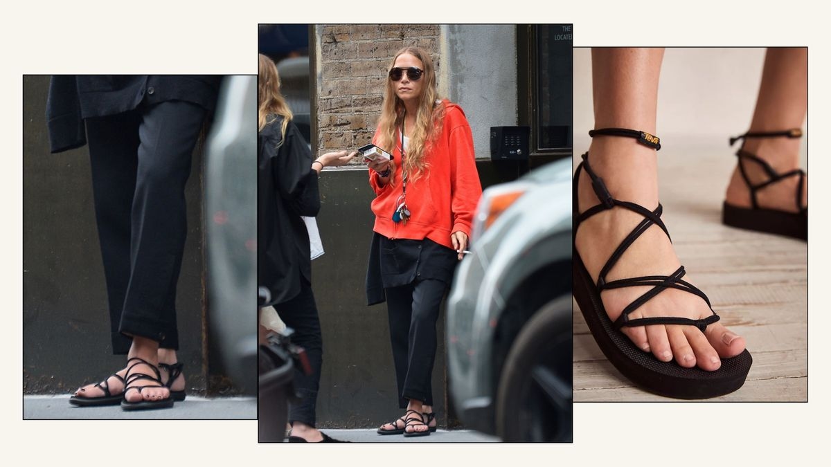 I Bought These £35 Sandals Because of the Olsen Twins, and I Can't Believe How Expensive They Look