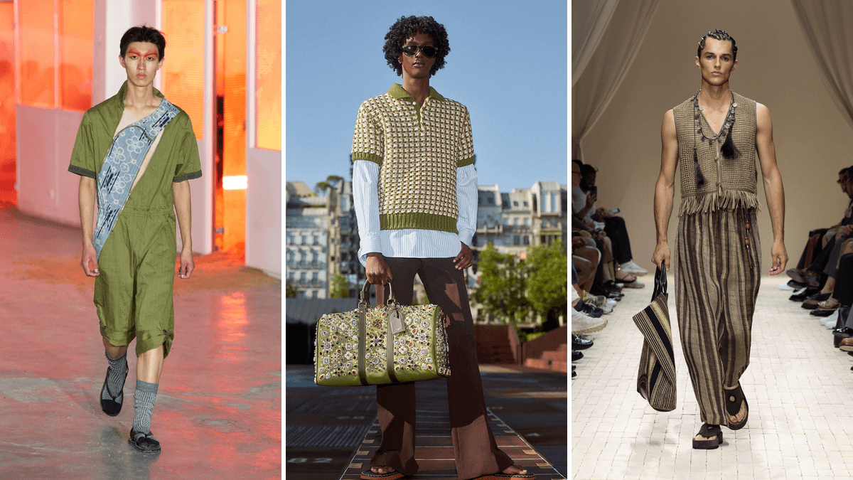 Na Semana de Moda Masculina, os designers nos levaram ao redor do mundo enquanto abraçavam a unidade global