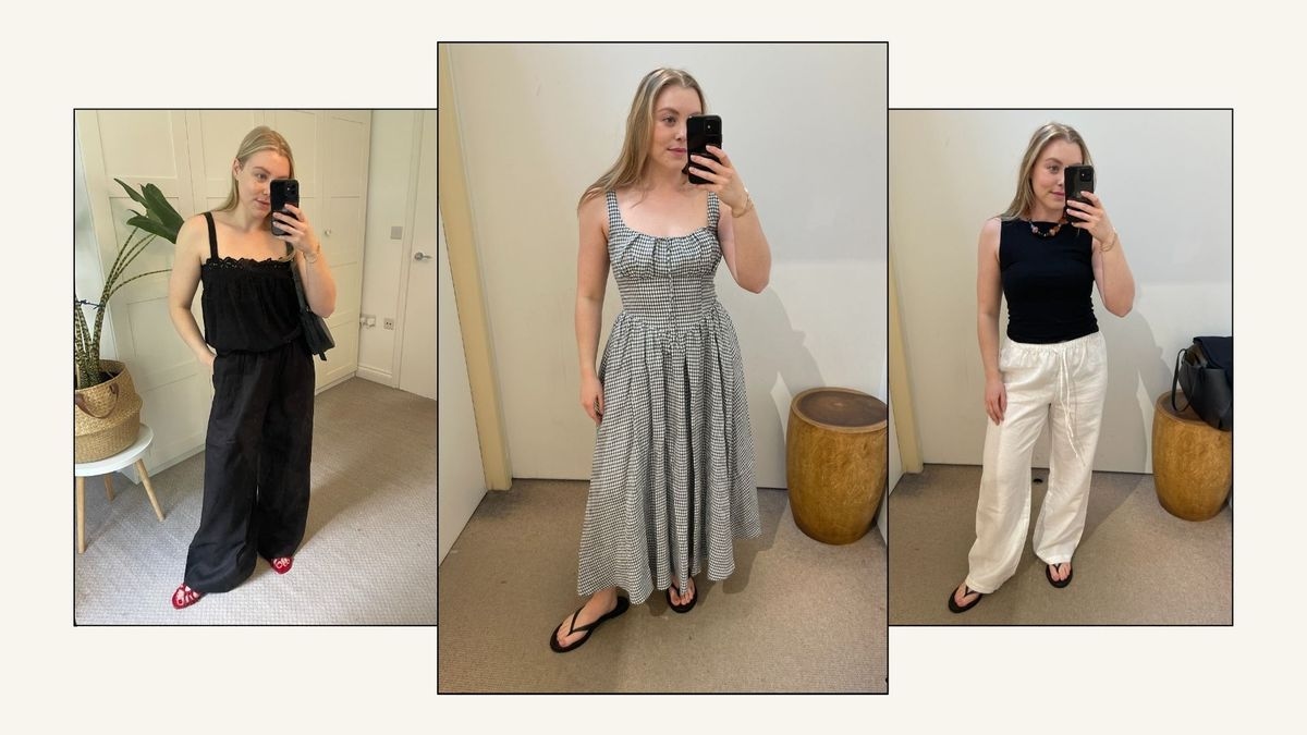 Experimentei os melhores vestidos, calças e camisas de linho da Reformation - essas peças eram de elite