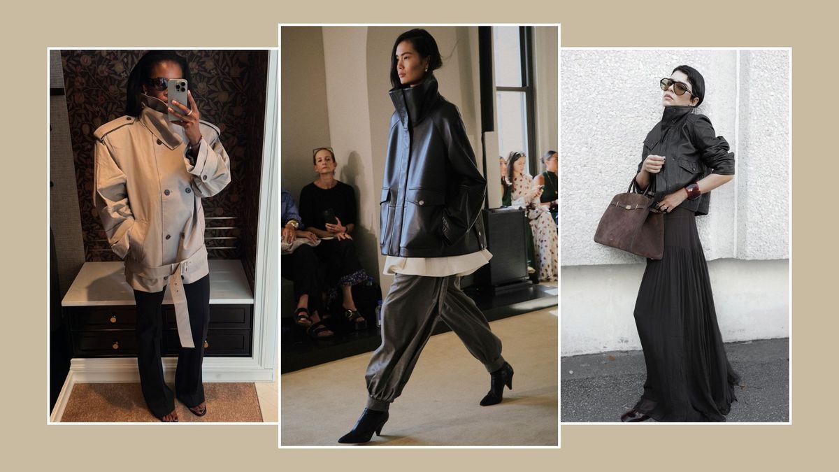 Not Barn Jackets, Not Leather Bombers—The Surprising Jacket Style That's Dominating This Season