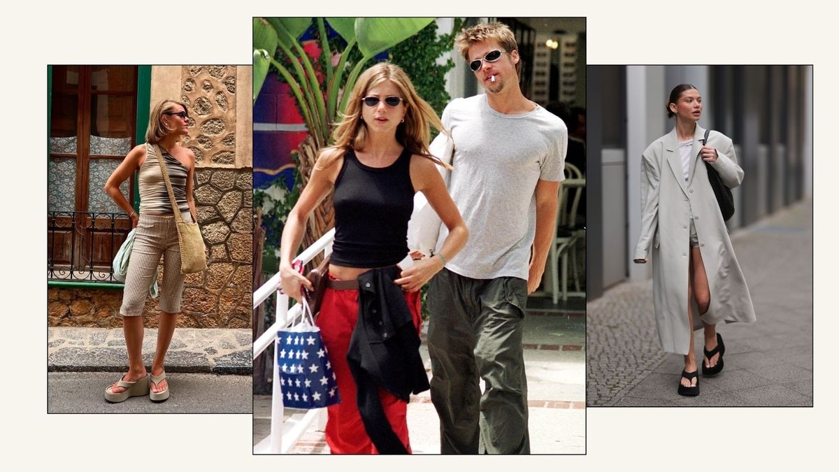 Kendinizi hazırlayın - Jennifer Aniston'ın durmadan taktığı "çirkin" 90'lar sandalet trendi resmen geri döndü