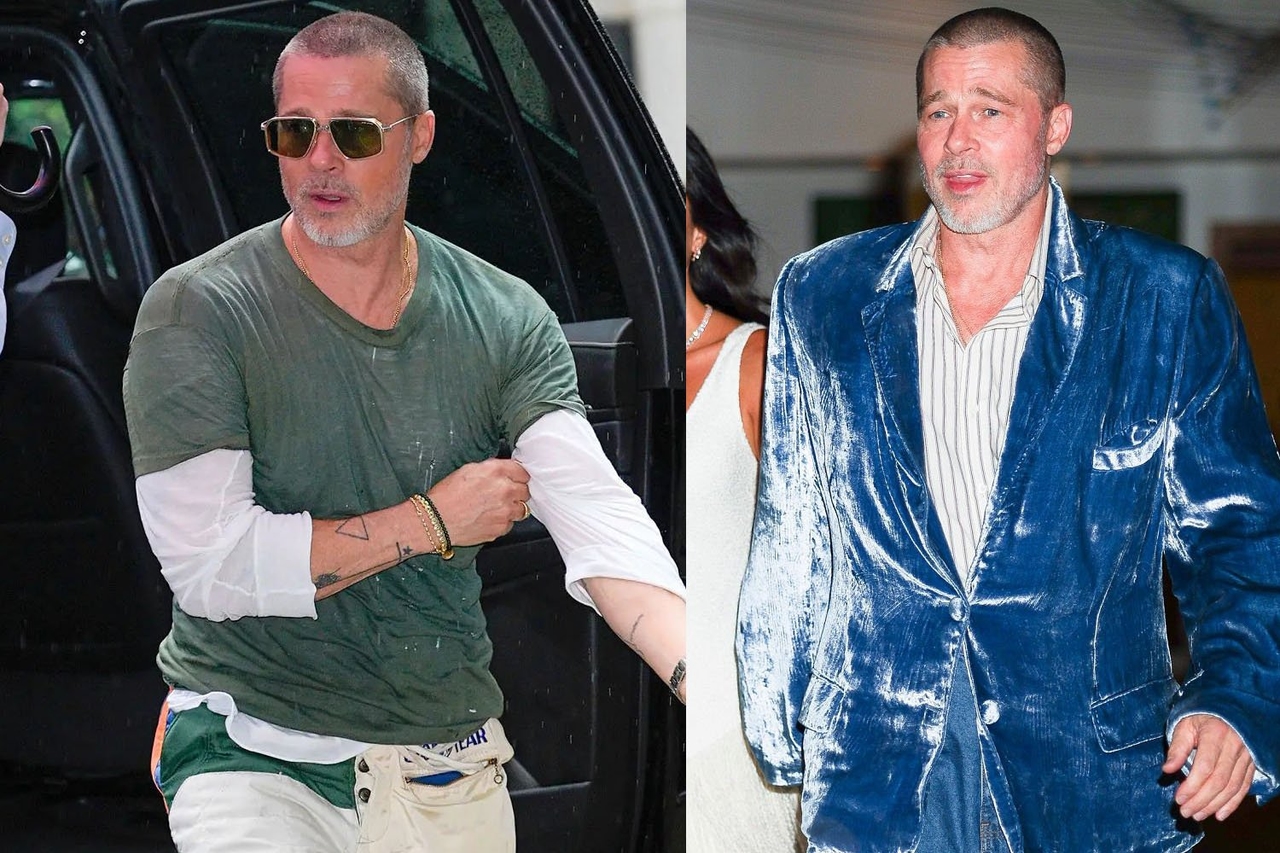 Brad Pitt'in Modasında Şu Anda Neler Oluyor? Bu Onun Adam Sandler Dönemi mi?
