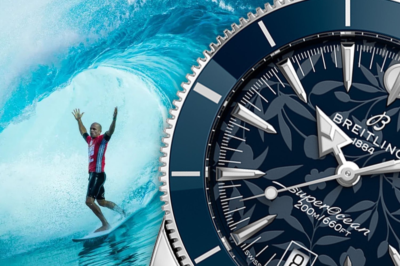 GOAT Kelly Slater Receives Yet Another Honour. His Very Own Signature Breitling Watch