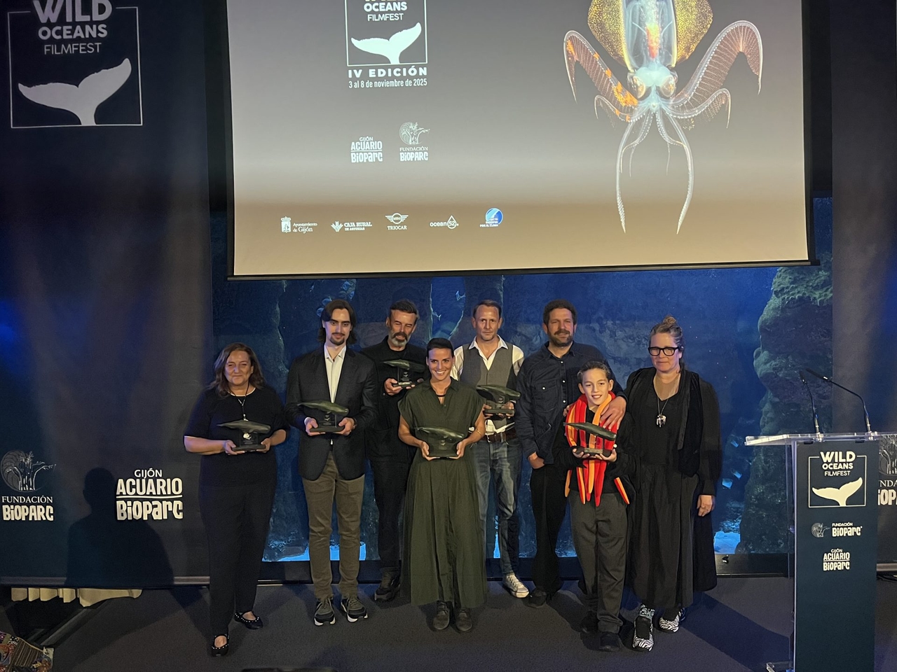 “Ocean with David Attenborough” ganha o Grande Prêmio de melhor documentário no Wild Oceans FilmFest 2025 em Gijón.