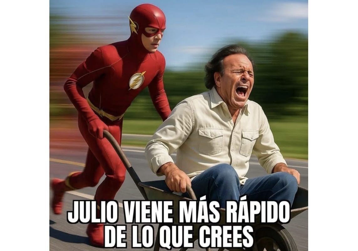 Julho está chegando e as redes sabem disso: memes de Julio Iglesias, movidos por IA