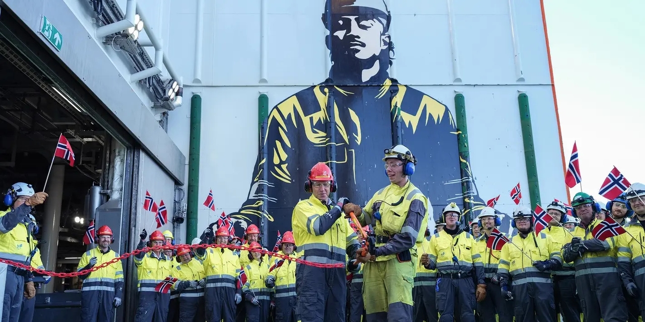 La Norvegia inaugura ufficialmente oggi la miniera Johan Castberg