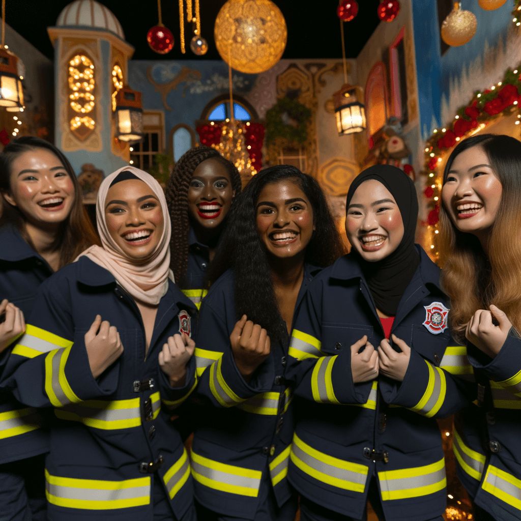 Gschwend'de itfaiye partisi: İtfaiyeci kızlarda neler oluyor 🚒🎉