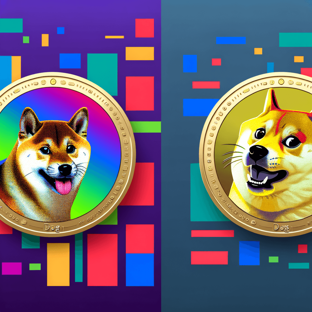 🔍 Trendy memecoins: SHIB and Dogecoin in focus!