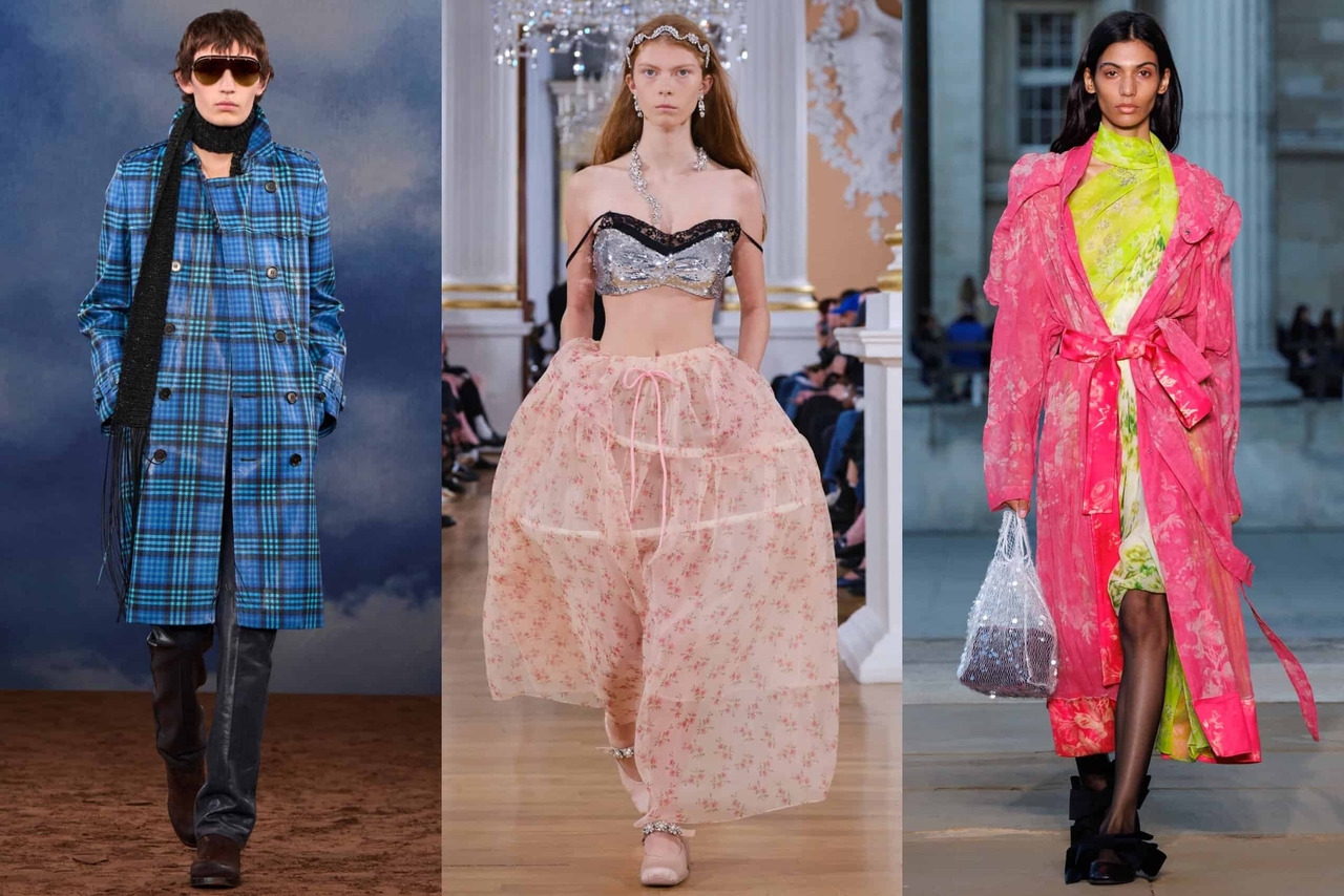 Burberry, Simone Rocha et d'autres artistes se rebellent avec romantisme à la Fashion Week de Londres