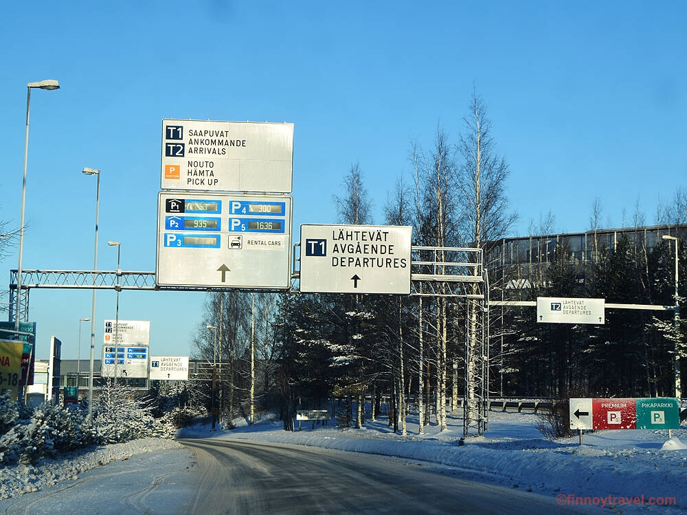 Helsinki-Vantaa Havalimanı'nda park etme rehberi