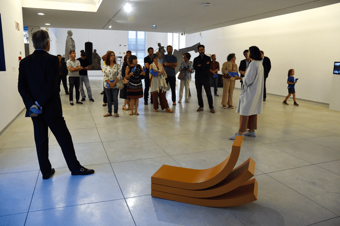 Video und Skulptur von Serralves in Caldas