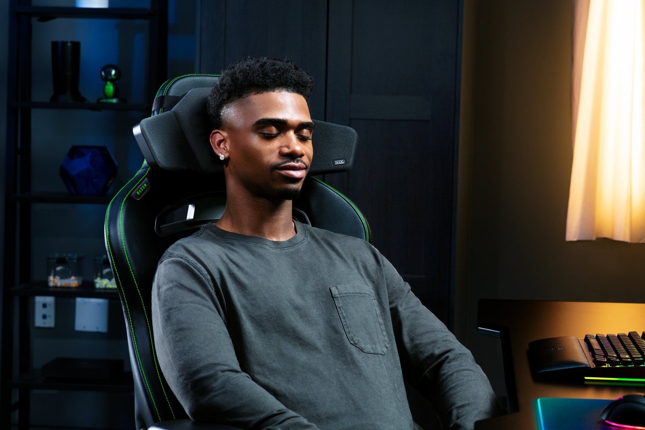 Głośnik Head Cushion firmy Razer ma sprawić, że fotele gamingowe będą bardziej immersyjne