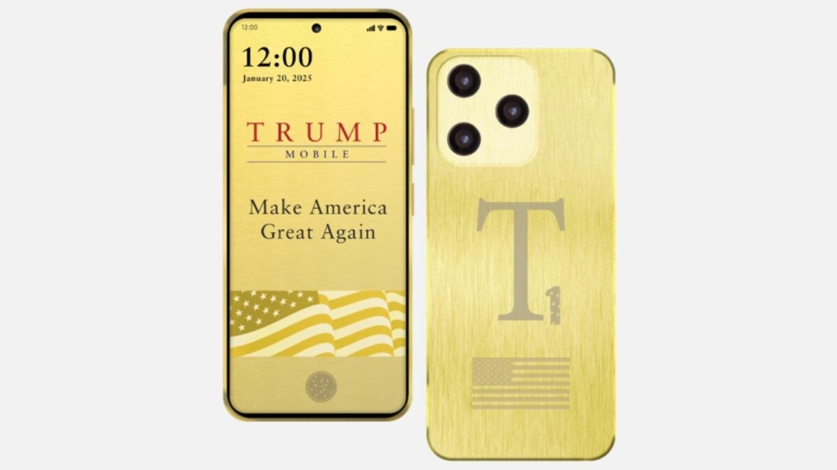 Nowym sposobem Trumpa na zdobycie pieniędzy jest złoty sobowtór iPhone’a, który jest gorszy od każdego taniego Androida
