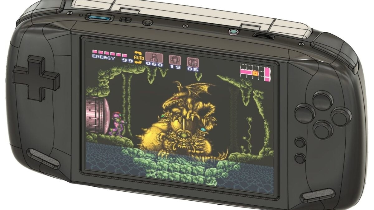 Este modder está criando um console portátil retrô para jogos que roda cartuchos de SNES de verdade