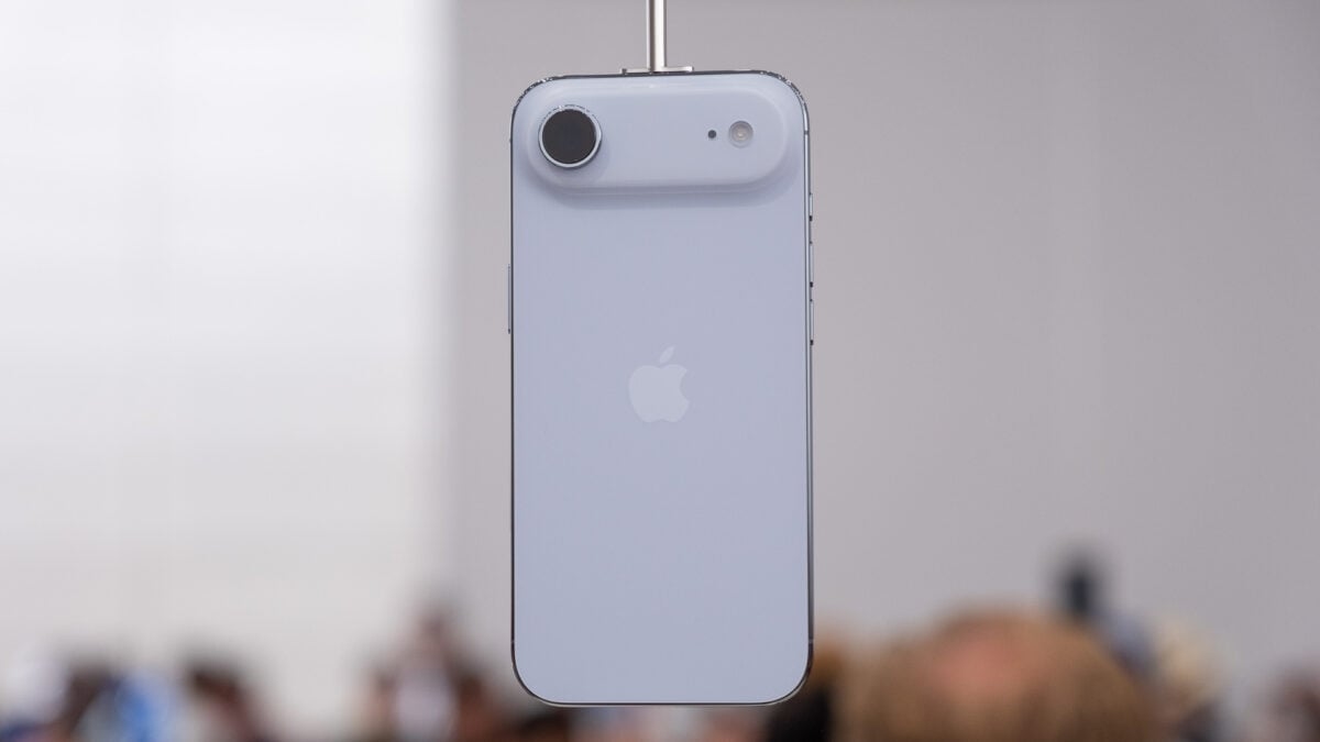 El iPhone Air parece un avance espectacular de las gafas AR de Apple