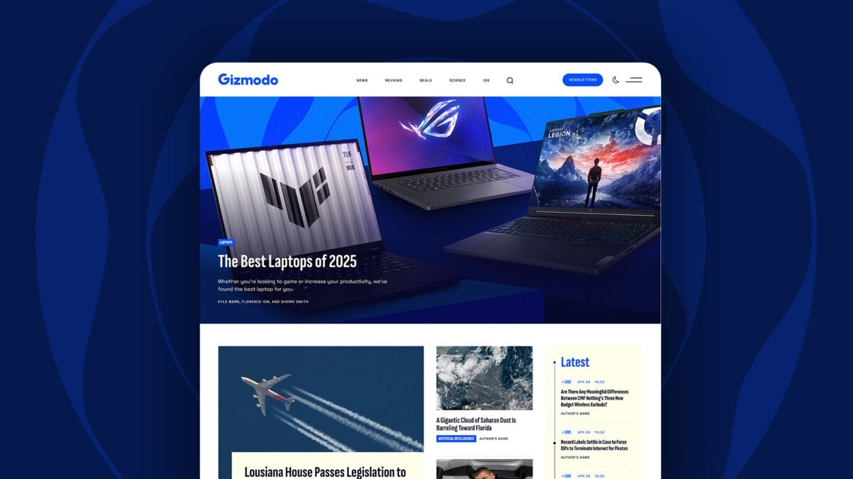 Benvenuti al nuovo look di Gizmodo