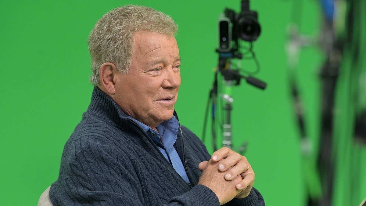 Star Trek-legende William Shatner ontdekt een krachtige nieuwe manier om voor altijd te leven