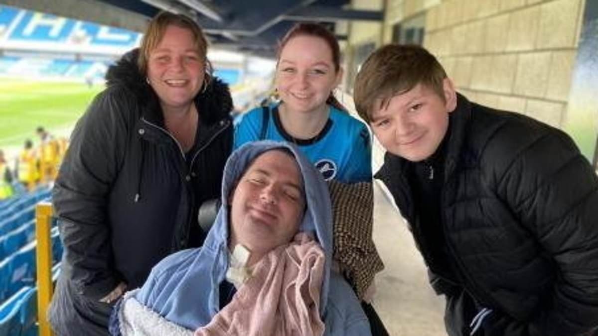 Fit and healthy father-of-two left with 'locked-in syndrome' after suffering devastating health condition which is on the rise in under 50s
