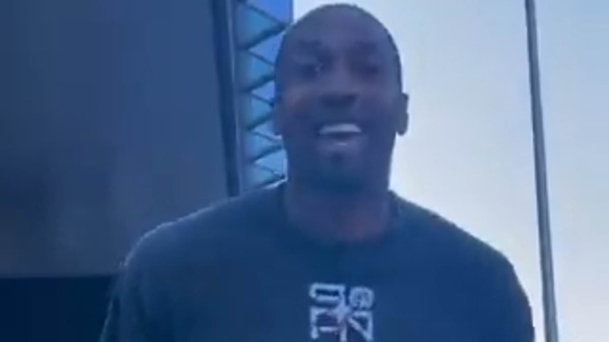 NBA legend pokes fun at his arrest for illegal gambling in bizarre video after being released from jail on $50k bond